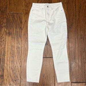 Lucky brand women’s Bridgette high rise skinny distressed jeans